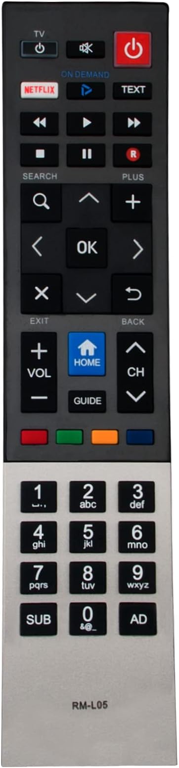 WINFLIKE New RM-L05 Remote Control Replacement - RML05 Replaced Remote Control fit for Humax Freeview Play TV Recorder FVP-4000T 500GB 1TB 2TB Remote Controller