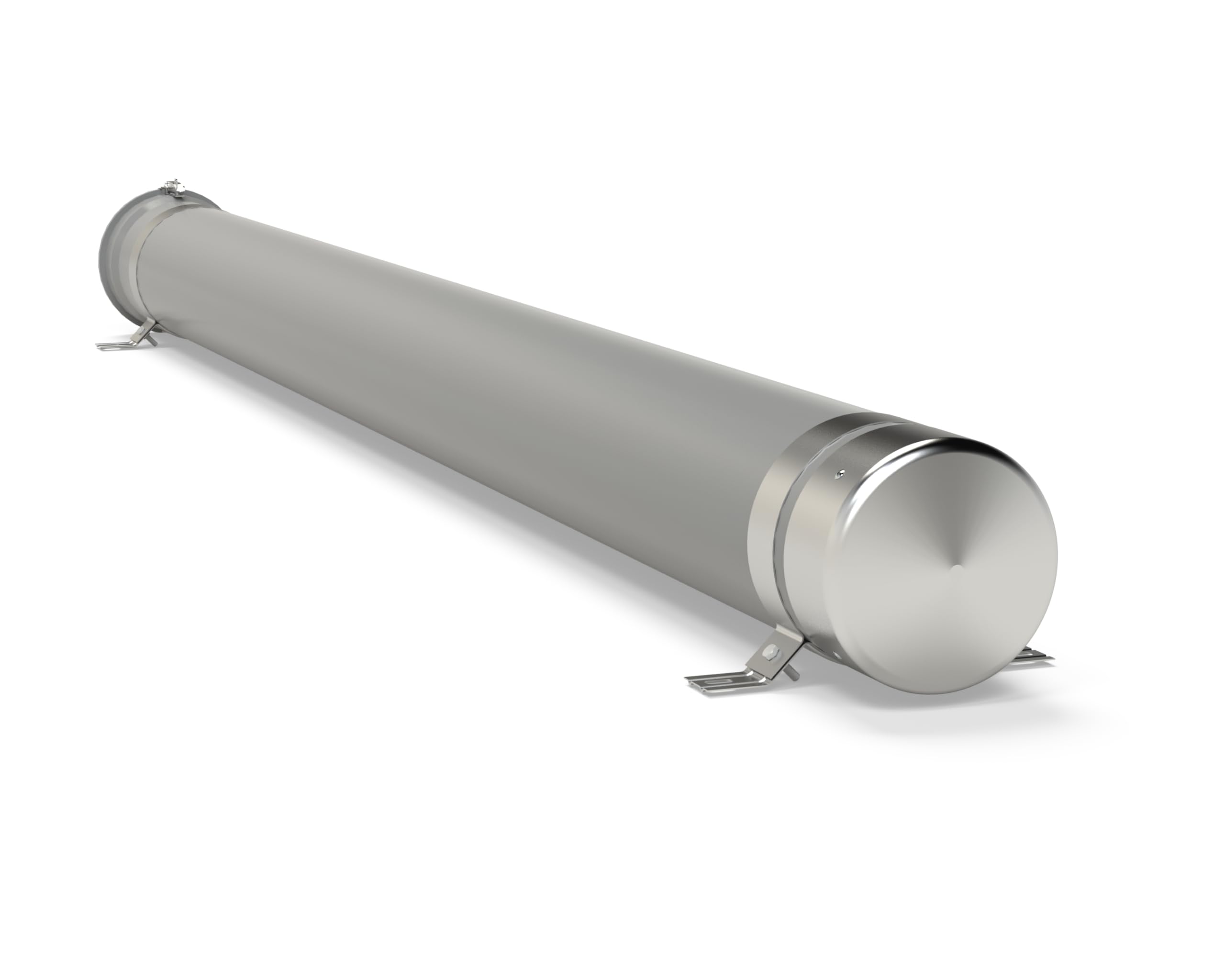 Tubo Portaoggetti Robusto e Sicuro per Furgoni, Resistente ai Raggi UV, con Chiusura a Lucchetto - Ø160 x 3050 mm ATITECNOB