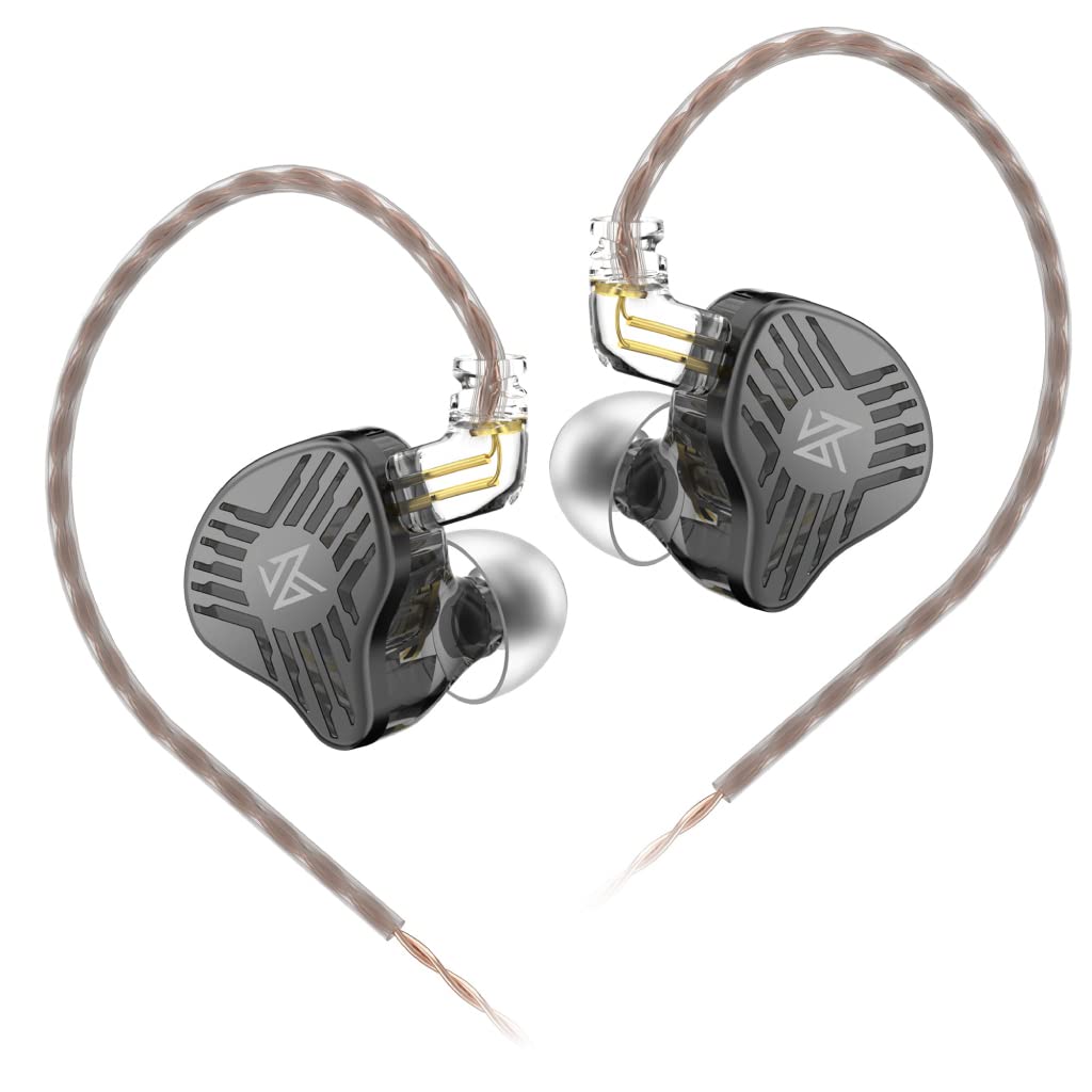 KZ EDS Wired IEM Earphone with Mic, 10mm Dual Magnetic Dynamic Driver, Noise Isolation in Ear Monitor with OFC Cable (Black, with Mic) (B0BMV2164L) Amazon Price History, Amazon Price Tracker