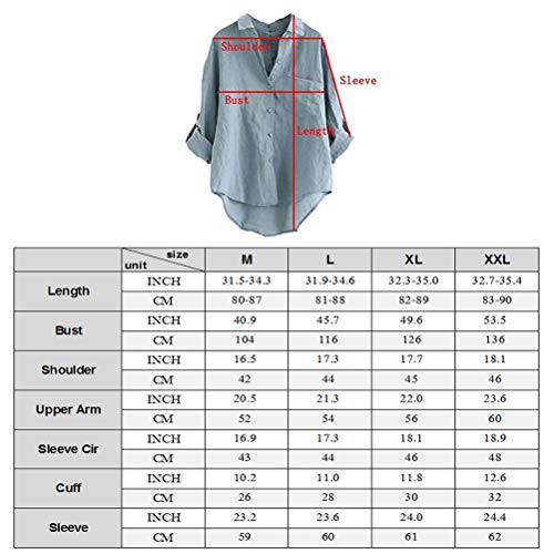 MatchLife Camicia - Basic - Maniche Lunghe - Donna...