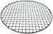 Baodaner Grille ronde en acier inoxydable pour barbecue - Grille de barbecue multifonction - Grille de refroidissement à la vapeur (26 cm)