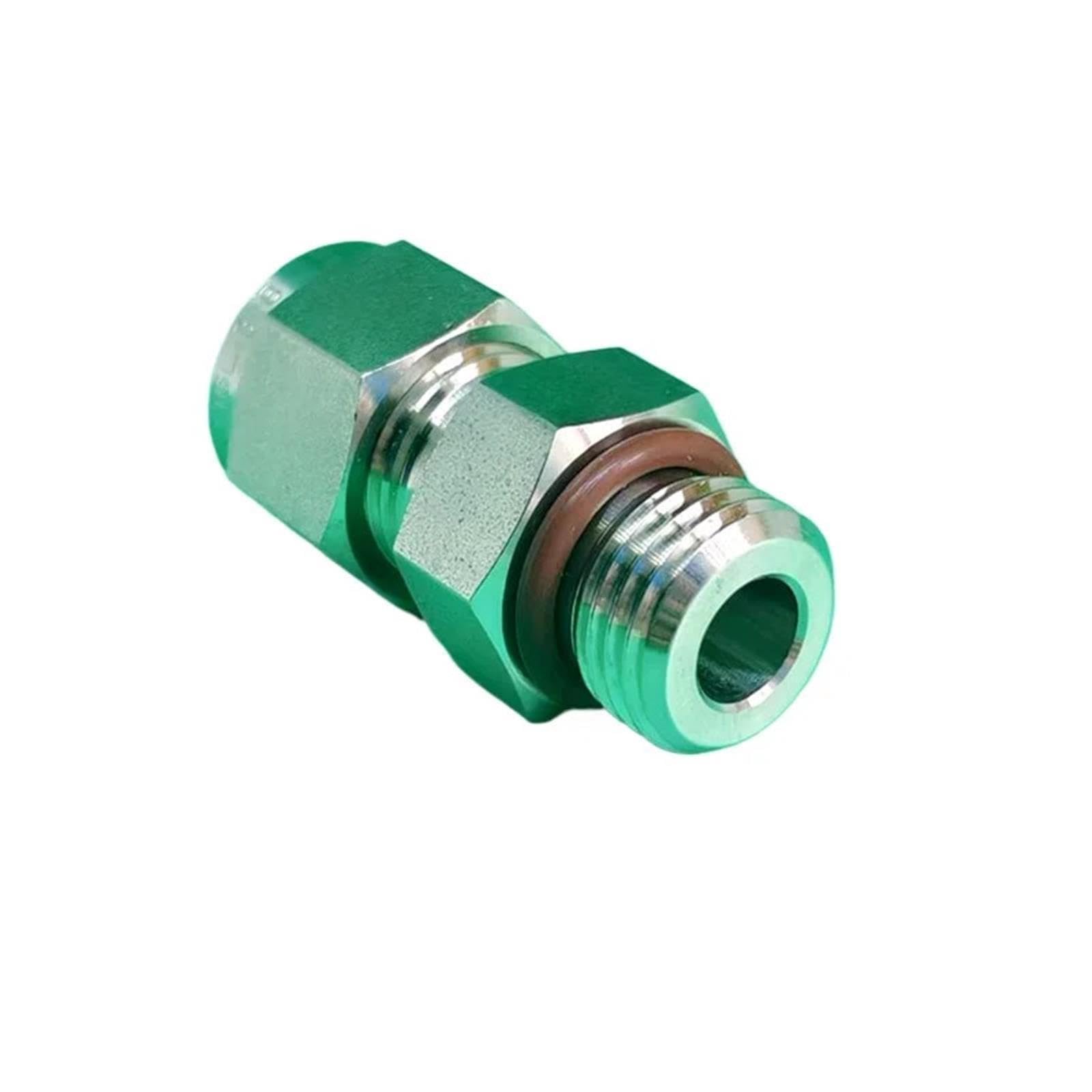 Conector Inoxidable Masculino Colocación Tubería Acero Unión Compresión