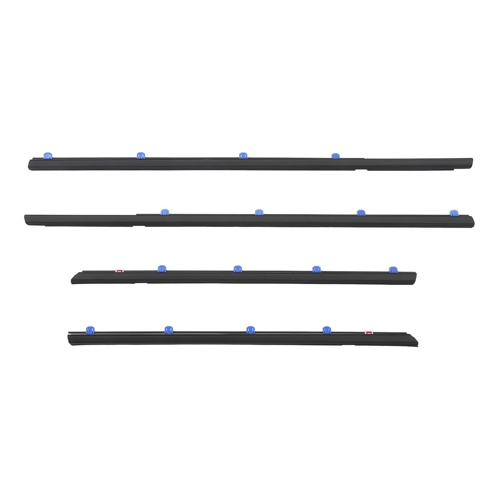 Ajohbm One Color Car Window Weatherstrip Moulding Trim Seal Belt 72450 Tr0 A01 For Civic Sedan 2012 2013 2014 2015