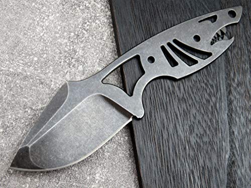 Canku C1139 Fixed Blade Knife,D2 Steel Pocket Knife With K Sheath, Edc Tactical Knife With Can Opener For Outdoor, Camping, Hunting, Hiking(Black) #TOP1