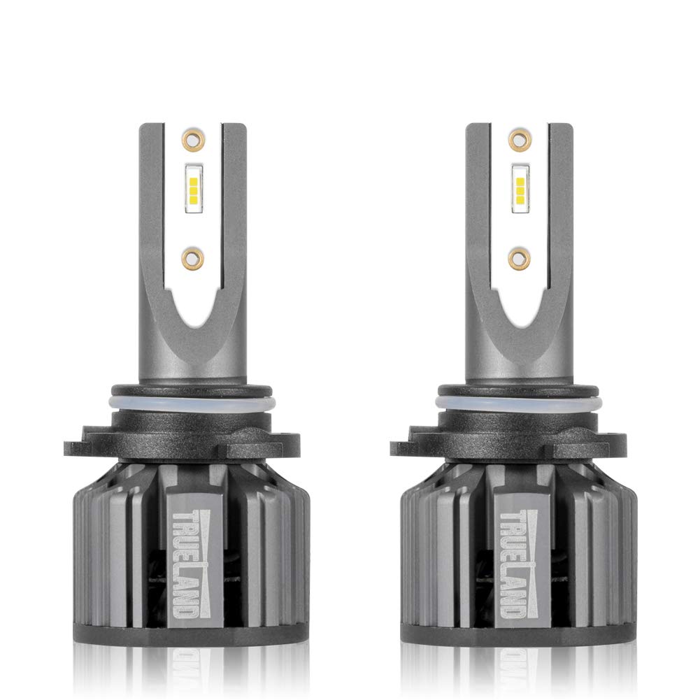 Trueland 9005/HB3/H10 LED Headlight Bulbs 60W 10000 Lumens Super Bright LED Headlights Conversion Kit 6000K Cool White IP67 Waterproof 2Pack