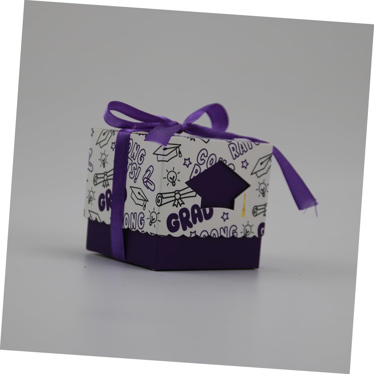 DECOMELODY 50stücke Abschluss Candy Boxen Aus Papier Bonbonschachteln Zum Schulabschluss Süßigkeitenboxen Für Graduation Party Favors Und Dekorationen