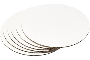 7-Inch Round Cake Boards, Sturdy and Greaseproof