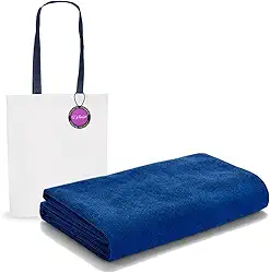 Toalha de Praia em Microfibra 75x150 cm Coast TopGet (Azul)