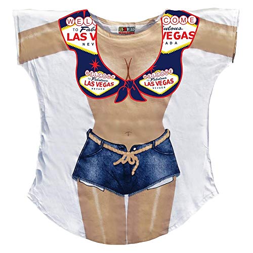 L.A. Imprints Race Car Girl Bikini Body Cover-Up T-Shirt