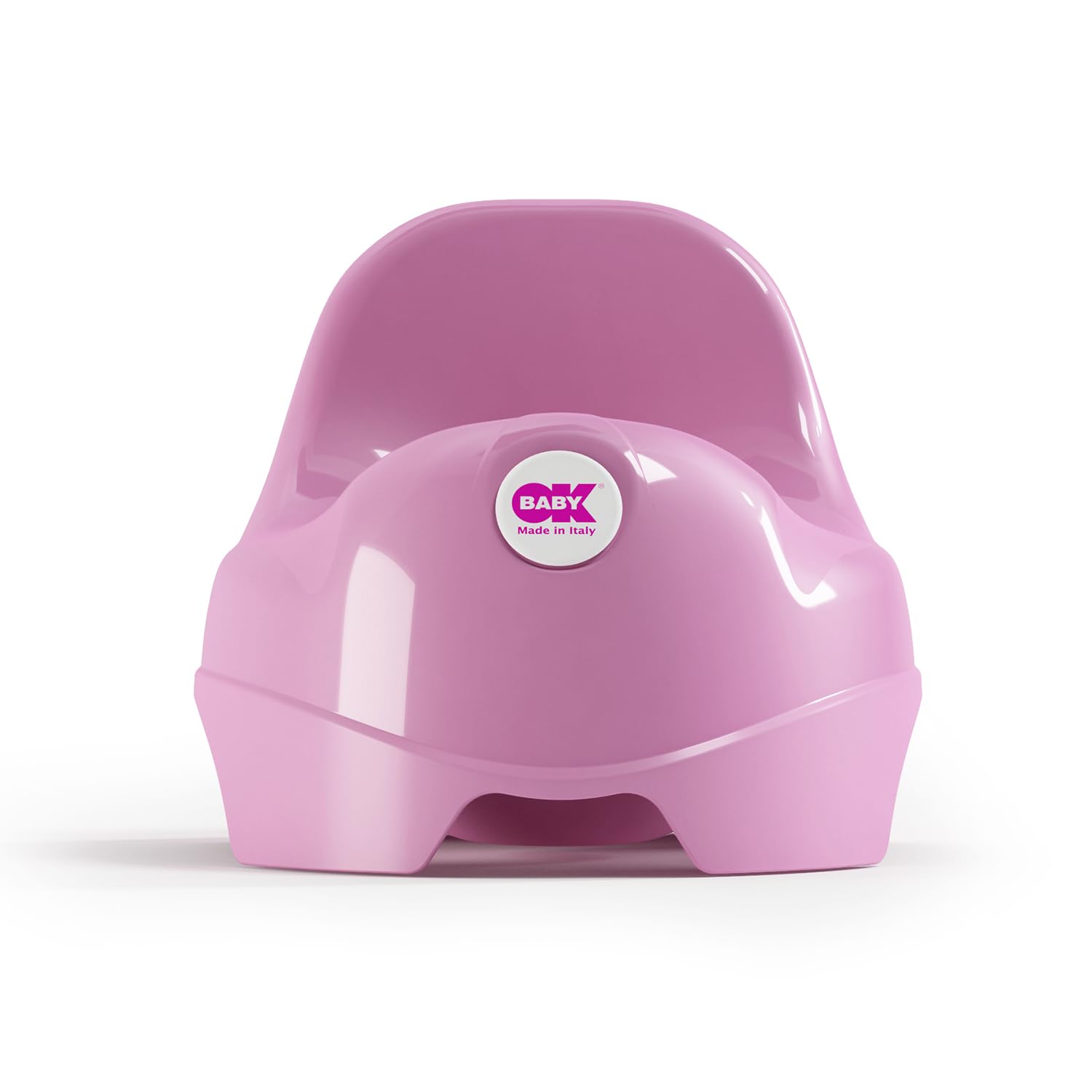 OKBABY Relax - Vasino per Bambini con Seduta Ergonomica e Schienale Rialzato - Rosa