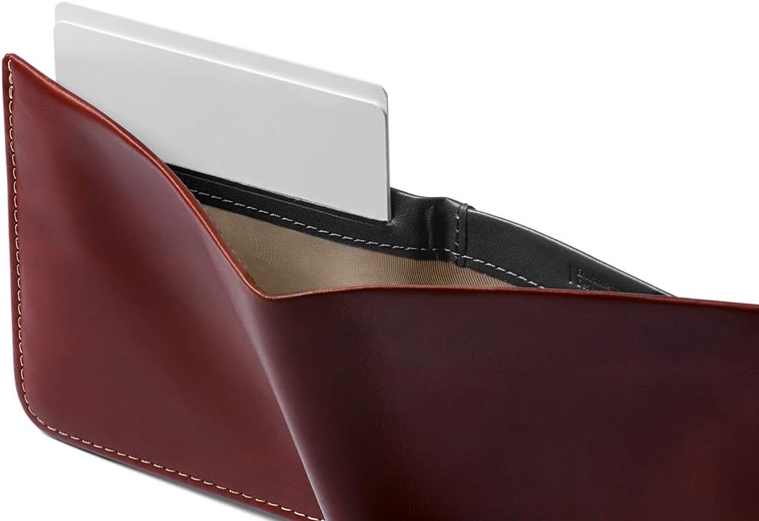 Bellroy Hide & Seek Wallet (Slim Leather Bifold Design, RFID Protected, Holds 5-12 Cards, Coin Pouch, Flat Note Section, Hidden Pocket)