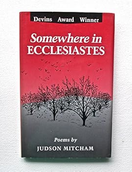 Hardcover Somewhere in Ecclesiastes: Poems Book