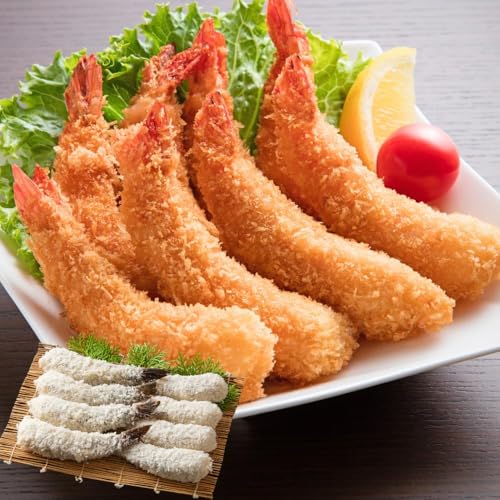 老舗鮮魚店のぷりぷりえびフライ 16尾(8尾×2パック) エビフライ エビ えび 海老 冷凍 惣菜 揚げるだけ 簡単調理 お弁当 おかず ブラックタイガー 大きい プリプリ :B140-102