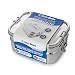 Stainless Steel Bento Lunch Box. 3-In-1 Ecofriendly Durable Bento Box Perfect for Kids and Adults. Holds more than 6 Cups of Food. Leak-Proof Compartment. Stainless Steel Cutlery Included