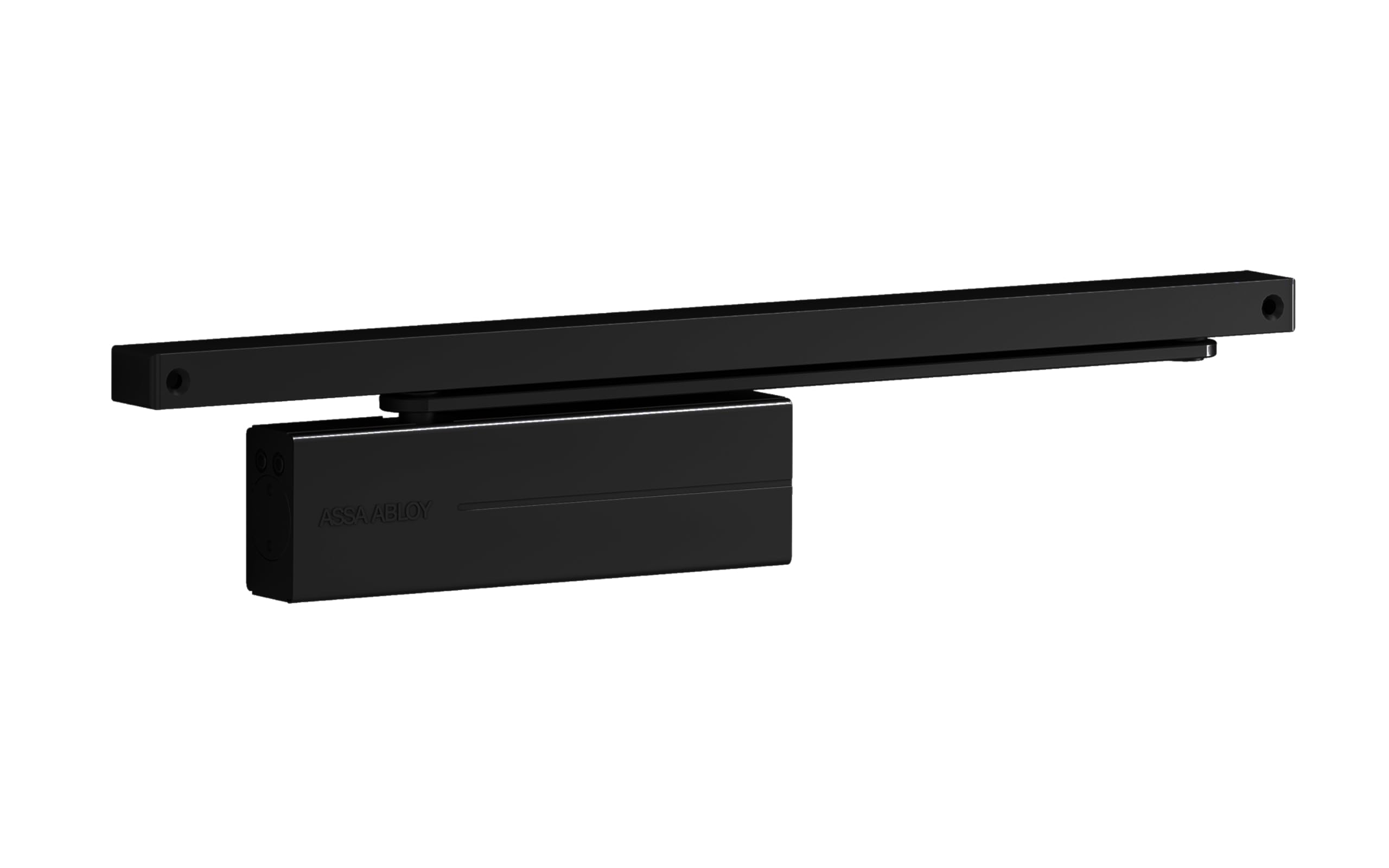 Tesa Assa Abloy DC175-9005 Door Closer with Sliding Guide Black DC175