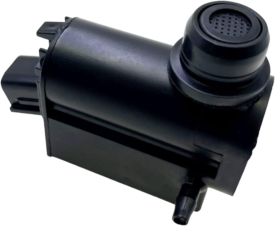 Windshield Washer Pump with Grommet 98510-1W000 Compatible with 2006-2017 Accent 2001-2017 Elantra 2013-2017 Elantra GT 2001-2017 Santa Fe 2016-2017 Tucson