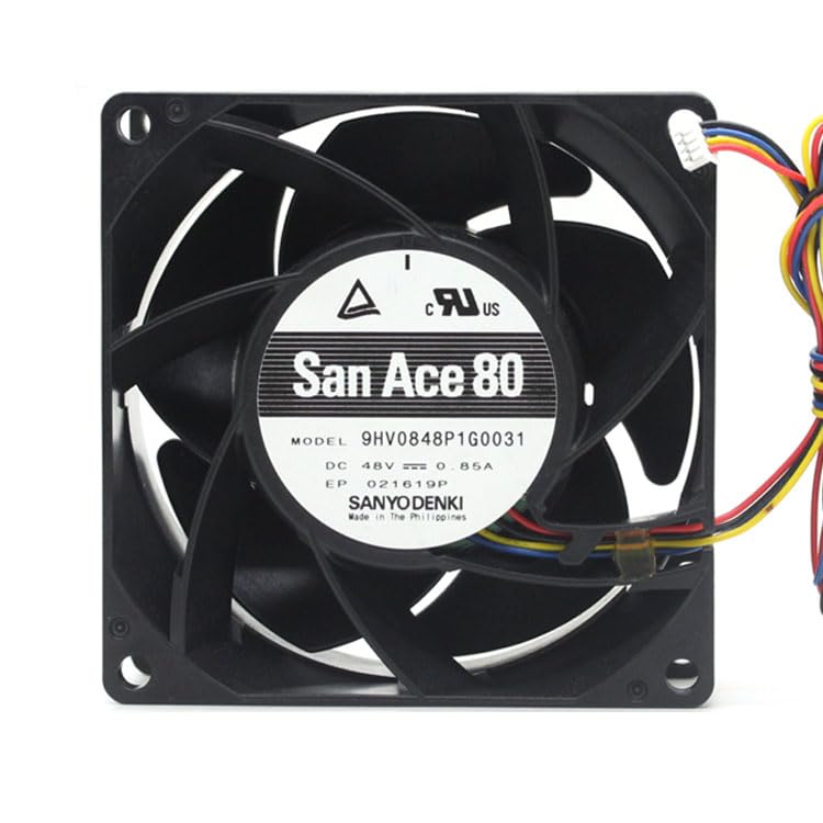 NZNYDNL Original 9HV0848P1G0031 8038 8cm 48V 0.85A 4-wire Large Airflow Inverter Fan