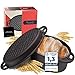 FLAVEMOTION Gusseisen Topf mit Deckel als Grillpfanne, 30cm,oval, 6,5kg, Brot backen, Schmortopf - Bräter & Grillpfanne Induktion kompatibel, Zubehör Ort mit günstig Kaufen-FLAVEMOTION Gusseisen Topf mit Deckel als Grillpfanne, 30cm,oval, 6,5kg, Brot backen, Schmortopf - Bräter & Grillpfanne Induktion kompatibel, Zubehör