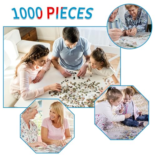 image for TangMosaic Treehouse Family Jigsaw Puzzle, 1000 Piece Puzzle for Adult