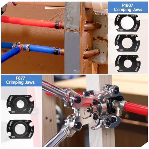 Image of iCrimp Copper Tube Fittings Crimping Tool, Suitable for ASTM F1807 and F877