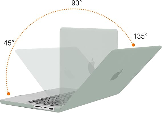 MOSISO Compatible with MacBook Pro 14 inch Case M5 2026 M4 2025 M3 M2 M1 2024-2021 A3427 A3426 A3434 A3112 A3185 A3401 A2918 A2992 A2779 A2442,Hard Case&Keyboard Skin&ScreenFilm&Pouch, Antique Green
