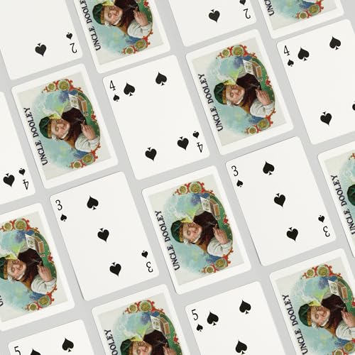 Lantern Press Uncle Dooley Baraja de 52 Cartas Póker miniatura 4