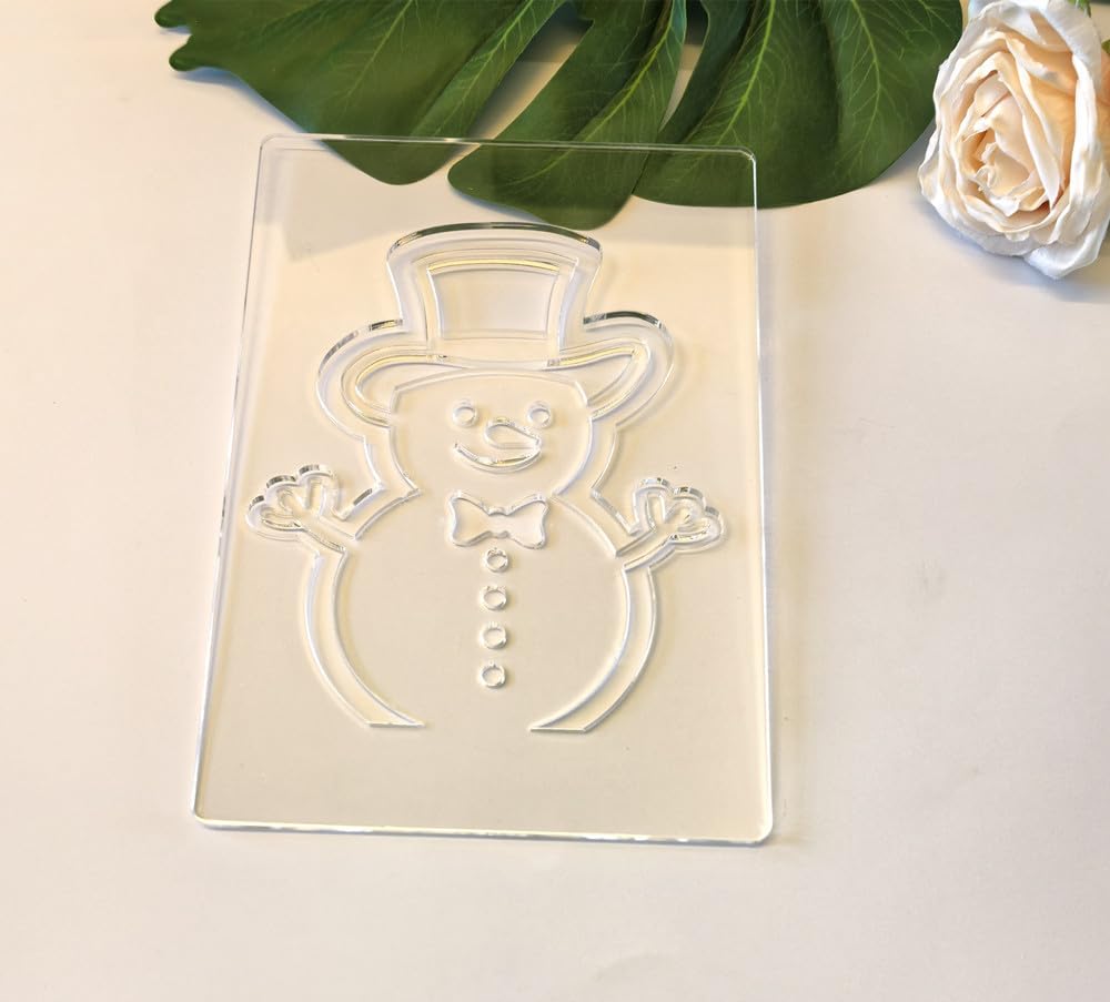 Lanterne de Noël bonhomme de neige acrylique évitez la déco industrielle avec ce kit DIY 14x20