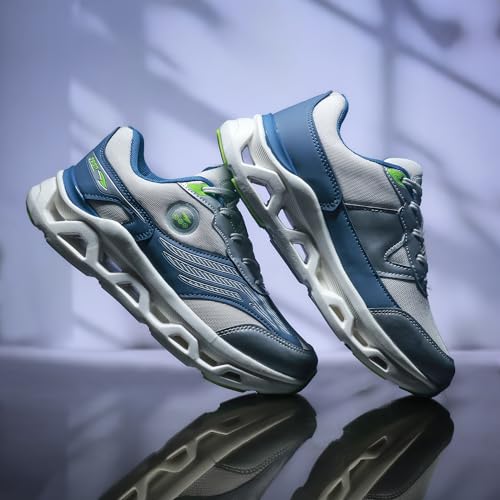 Image of ASIAN Powerkick-23 Men's Sports Shoes | Air Bubble Sole Running Sneakers for Training, Gym Lightweight Performance with Energy Return Grip & Breathable Design