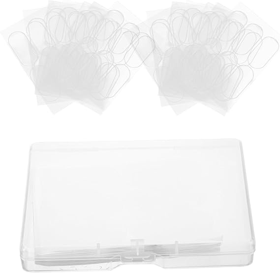 Women Ear Tape 60pcs Elf Ear Stickers Silicone Patches Ear Supply Ear Tape Cosmetics Ear Patch Correction Ear Patch Sticker Makeup Vertical Earmuffs Cosmetics Ear Tape