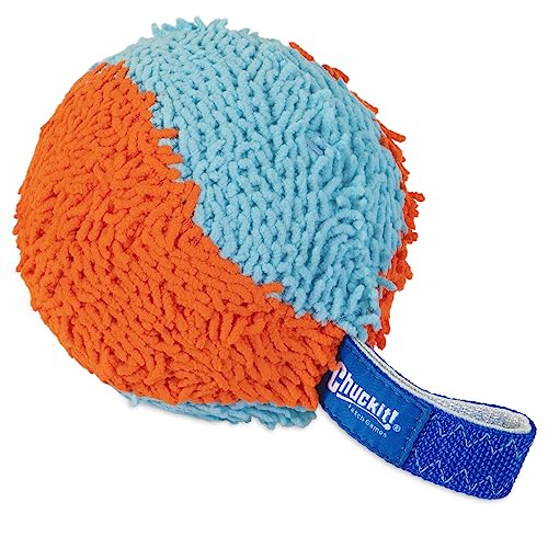 Image of Chuckit! Indoor Fetch Shaker for Dogs - Interactive Dog Toys for Boredom, 7.75 Inch, Orange and Blue