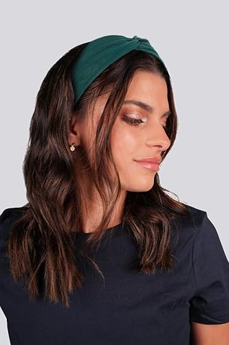 Miniatura 3 de Huachi Diademas anchas para el cabello de mujer, bandas para la cabeza de moda, turbante, accesorios para el cabello de yoga, paquete de 6