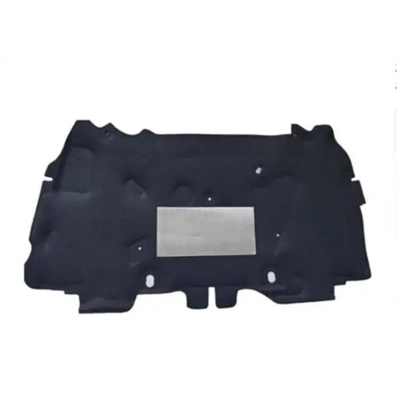 Xexjhqq Single Aluminum Foil Car Hood Engine Insulation Pad For Jeep For Wrangler 2007 2008 2009-2017 Car Heat Sound Insulation Cotton Front Hood Engine Firewall Mat Pad Cover(Single Aluminum Foil)