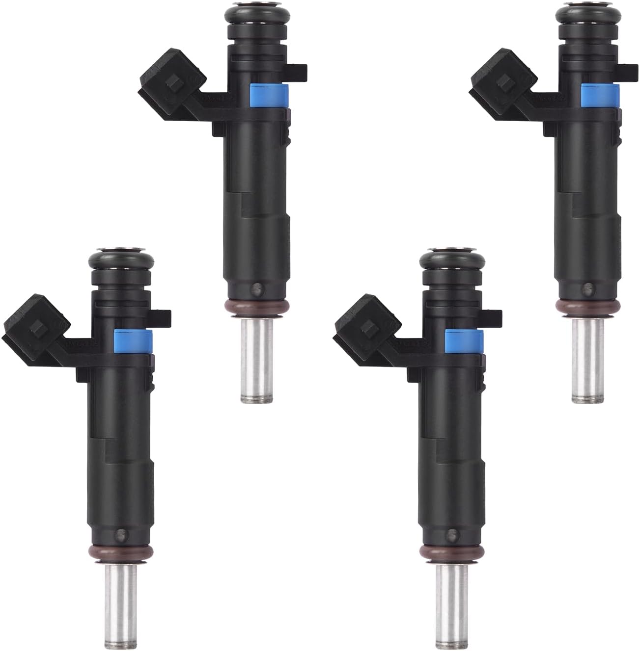8Holes Set of 4 Fuel Injectors Fits for Chevy Cruze 2011-2015, Cruze Limited 2016, Sonic 2012-2015 1.8L L4 Replace FJ1153 800-2189N 8002189N 55570284