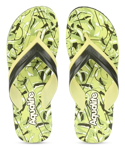 Image of Aqualite Men Slippers | Soft Comfortable and Stylish Slippers for Men in exciting Colors |Lightweight | Anti Skid | Daily Use Chappal