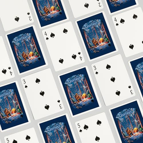 Lantern Press naipes póker 52 cartas para adultos miniatura 4