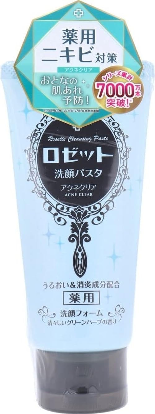 Amazon | ロゼット 洗顔パスタ アクネクリア 120g | ロゼット | 洗顔