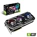 Price comparison product image ASUS ROG Strix NVIDIA GeForce RTX 3090 OC Edition Gaming Graphics Card (PCIe 4.0, 24GB GDDR6X, HDMI 2.1, DisplayPort 1.4a, Axial-tech Fan Design, 2.9-slot, Super Alloy Power II, GPU Tweak II)