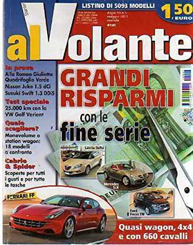  Al Volante 5 del Maggio 2011 Nissan Juke, Suzuki Swift Golf Variant