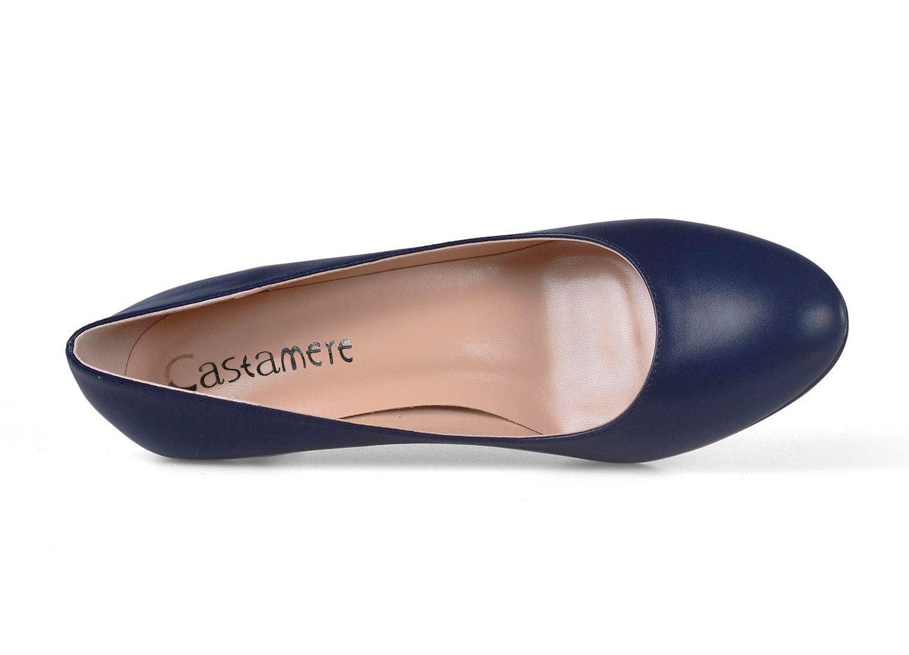 Castamere Donna Tacco a Spillo Punta Arrotondata Medio Tacco Scarpe col Tacco 6CM
