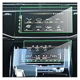 Entspiegelungs-Schutzfolie Für Q8 2019 2020 2021 Radio GPS LCD Armaturenbrett Display Schutz Auto Navigation Gehärtetem Glas Display Schutzfolie Aufkleber