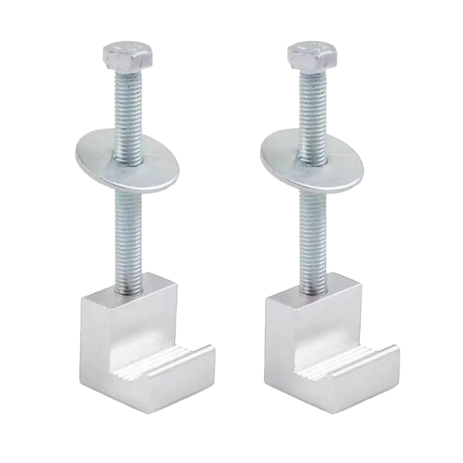 SECRET DESIRE 4 Pieces J Hook Crossover Toolbox Rustproof Easy Mount for Car Supplies Silver-image-30