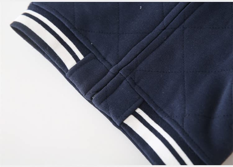 Meufam Toddler Kids Fashion Color Block Baseball Jacket Lightweight Bomber Jacket Coats Varsity Long Sleeve Zip Up Outwear 5