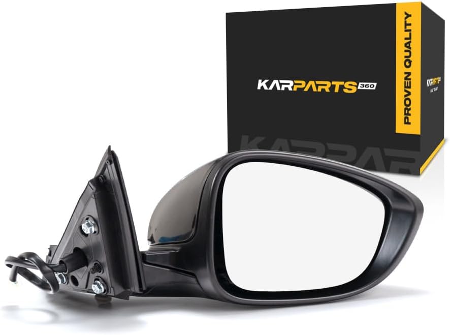 For Honda Accord Door Mirror 2018 2019 2020 2021 Passenger Side | Power | Non-Heated | Sport 1.5T | Paint to Match | Replacement For HO1321328 | 76208-TVA-A02