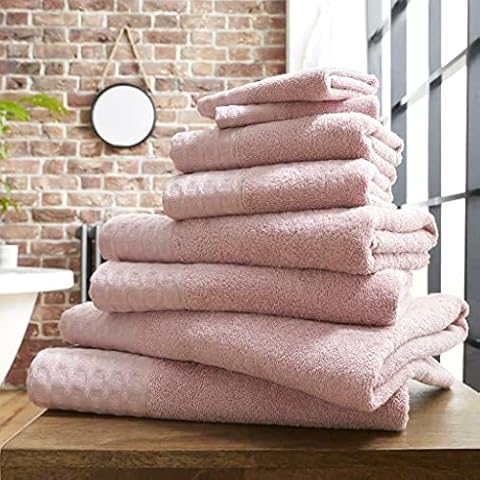 GoldStar 2 Pack Blush Pink Bath Sheets Cover