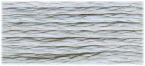 DMC 1008F-S415 Hilo dental satinado radiante brillante, gris perla, 8.7 yardas