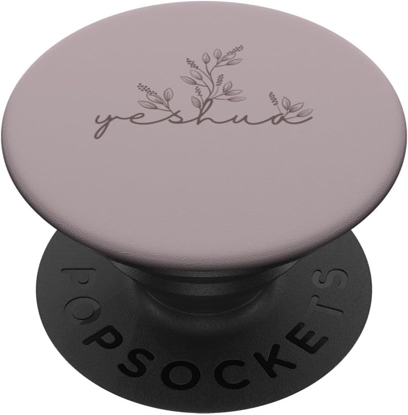 Yeshua Jesus Scripture Christian Bible Faith Wildflowers PopSockets MagSafe PopGrip for iPhone