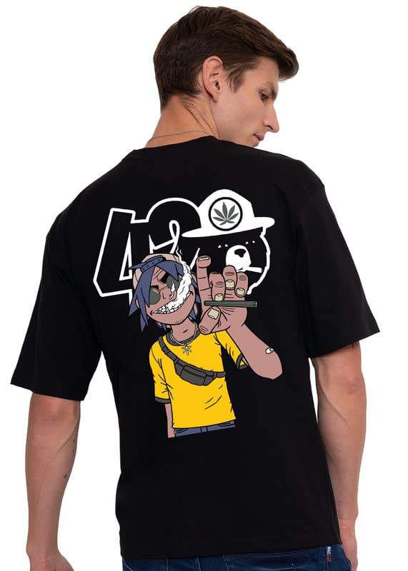 Rajat Recommends : TEESHUT 420 Men Oversized T-Shirt Casual Wear