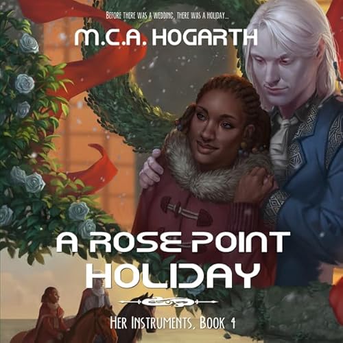 A Rose Point Holiday Audiolivro Por M.C.A. Hogarth capa