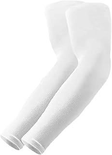 CEHJZQRPL Paquete de 3 Mangas de protección Solar de Nailon Multicolor(White)