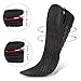 ROSENICE Plantillas Elevadora Aumenta Altura Plantillas Alzas De Zapato 6CM (Negro)